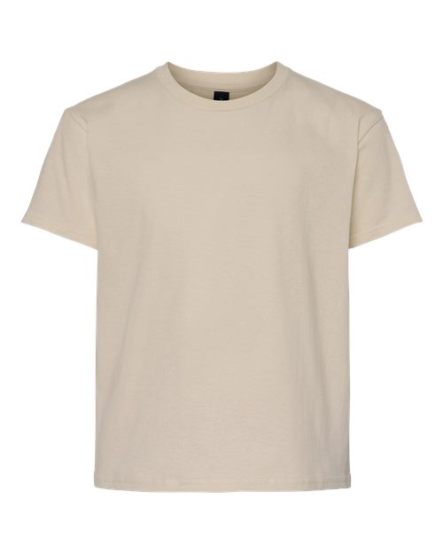 Youth Light Cotton T-Shirt - Sand Front