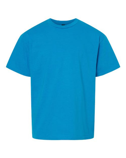 Youth Light Cotton T-Shirt - Sapphire Front