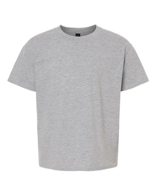 Youth Light Cotton T-Shirt - Sport Grey Front