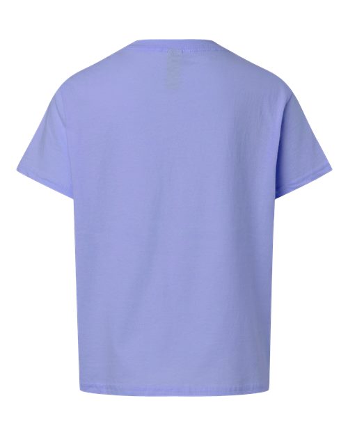 Youth Light Cotton T-Shirt - Violet Back