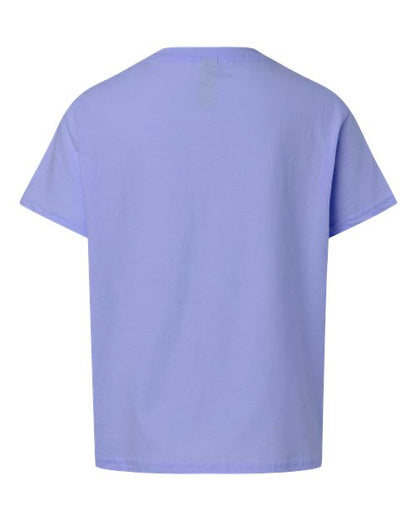 Youth Light Cotton T-Shirt - Violet Back