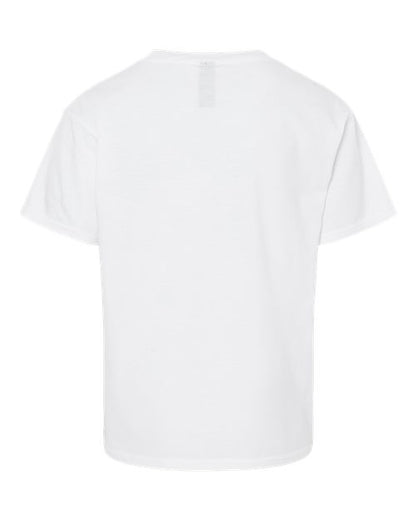 Youth Light Cotton T-Shirt - White Back