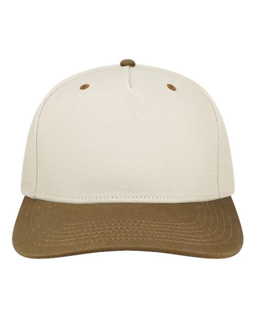 LEGACY Heritage Twill Cap - Stone/ Brown Front