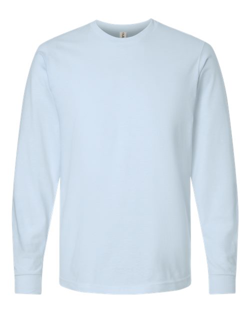 Tultex Unisex Fine Jersey Long Sleeve T-Shirt - Baby Blue Front