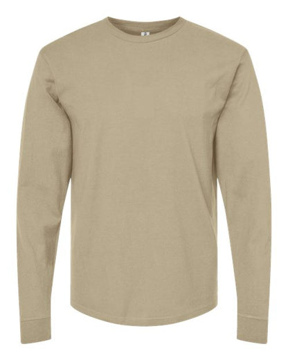 Tultex Unisex Heavyweight Jersey Long Sleeve T-Shirt - Sand Front