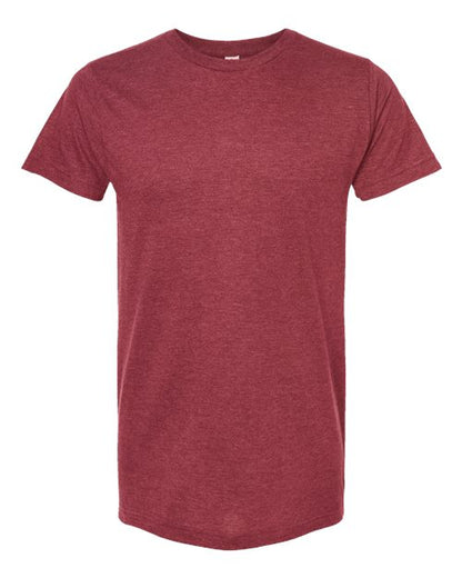 Tultex Unisex Fine Jersey T-Shirt - Heather Cardinal Front