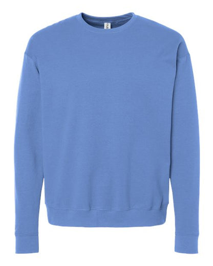 Tultex Unisex Fleece Crewneck Sweatshirt - Columbia Blue Front