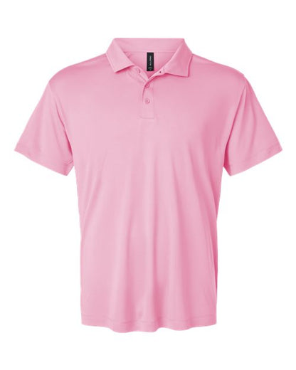 AllPro Men's Pro-Lock Performance Polo - Light Pink Front