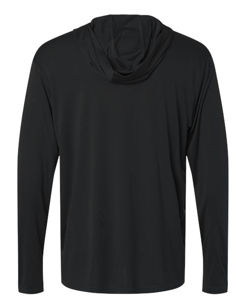AllPro Men's Pro-Lock Performance Hooded Long Sleeve T-Shirt - Back