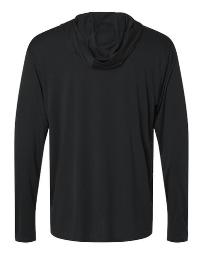 AllPro Men's Pro-Lock Performance Hooded Long Sleeve T-Shirt - Back