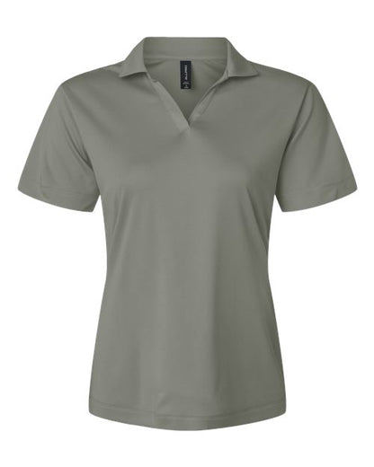 AllPro Women's Pro-Lock Performance Polo - Greystone Front
