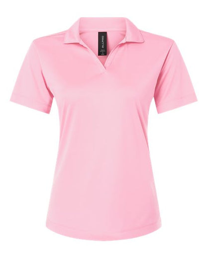AllPro Women's Pro-Lock Performance Polo - Light Pink Front