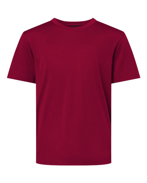 AllPro Youth Pro-Lock Performance T-Shirt - Cardinal Front