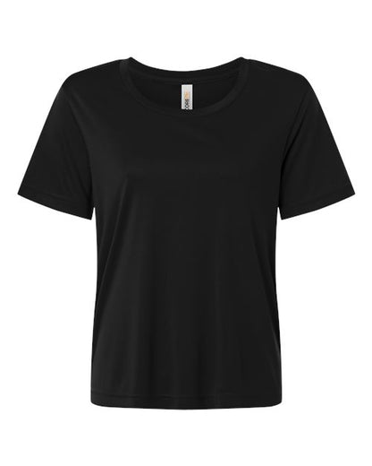 CORE365 Women's Capital Performance T-Shirt - Black Front
