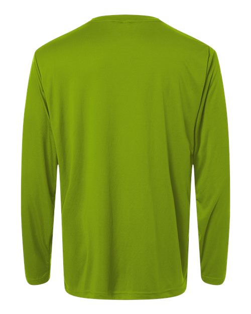 CORE365 Unisex Capital Long Sleeve Performance T-Shirt - Back