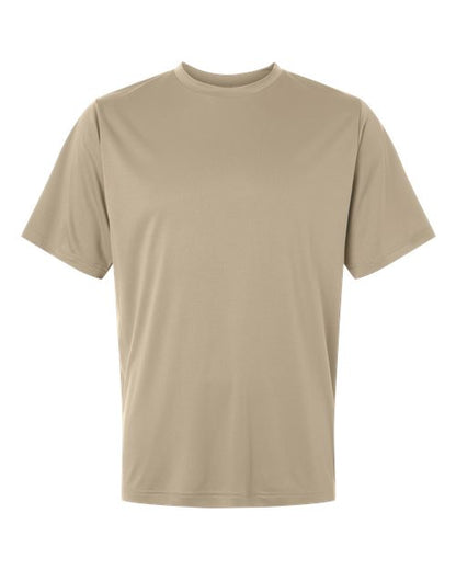 CORE365 Unisex Capital Performance T-Shirt - Desert Khaki Front