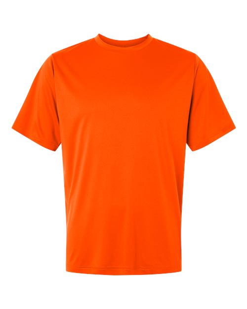 CORE365 Unisex Capital Performance T-Shirt - Safety Orange Front