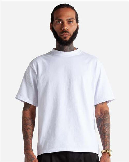 Unisex Max Heavyweight Cropped Tee - White Front