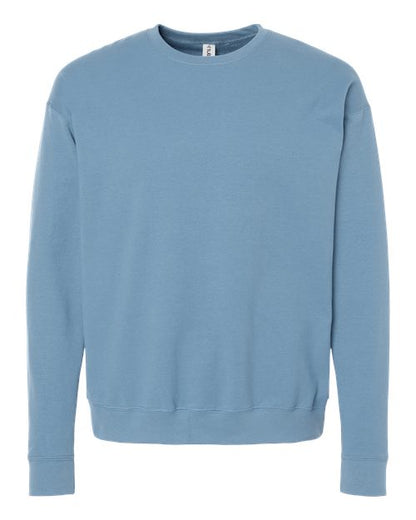 Tultex Unisex Fleece Crewneck Sweatshirt - Light Slate Front