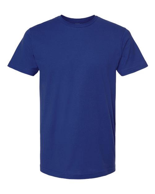 Tultex Unisex Fine Jersey T-Shirt - Deep Blue Front