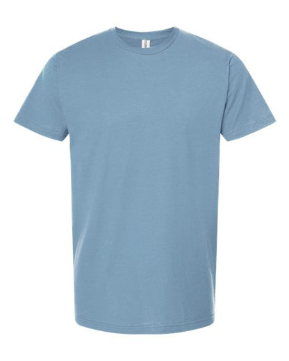 Tultex Unisex Fine Jersey T-Shirt - Light Slate Front