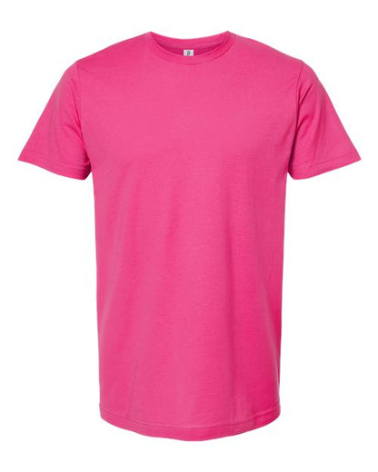 Tultex Unisex Fine Jersey T-Shirt - Fuchsia Front