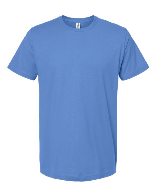 Tultex Unisex Fine Jersey T-Shirt - Serenity Blue Front