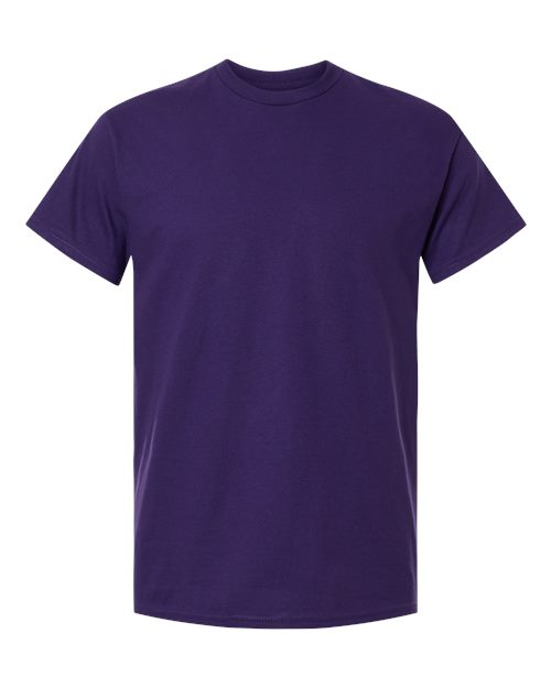 Gildan Unisex Heavy Cotton™ T-Shirt - Fan Dark Purple Front