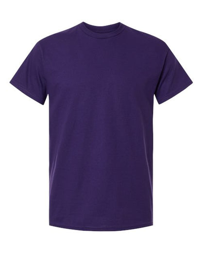 Gildan Unisex Heavy Cotton™ T-Shirt - Fan Dark Purple Front