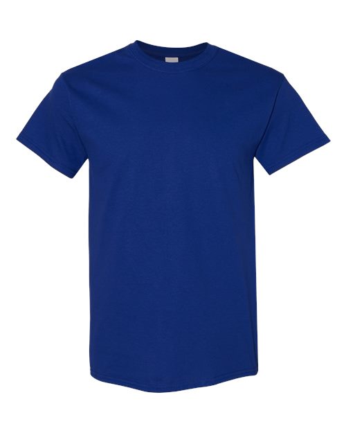 Gildan Unisex Heavy Cotton™ T-Shirt - Fan Deep Royal Front