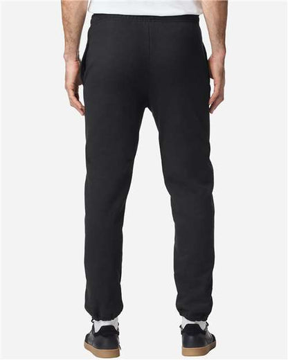 Unisex Heavy Blend™ Pocket Sweatpants - Black Back