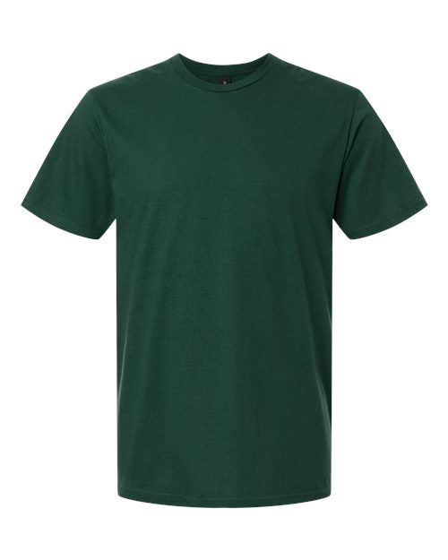 Unisex Softstyle® T-Shirt - Fan Dark Green Front