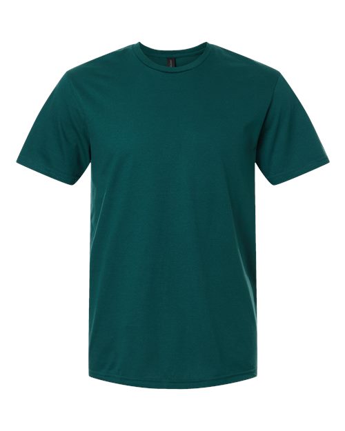 Gildan Unisex Softstyle® T-Shirt - Fan Marine Green Front