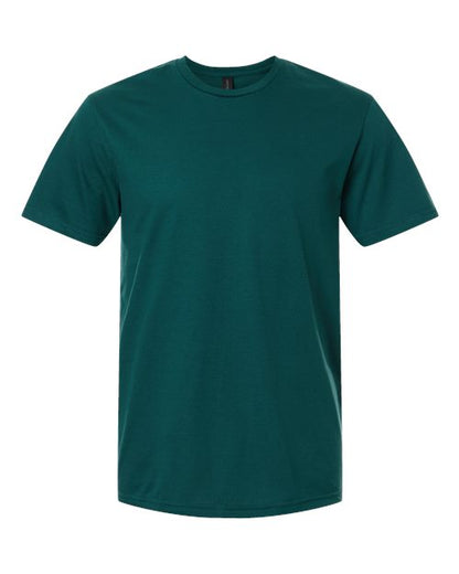 Gildan Unisex Softstyle® T-Shirt - Fan Marine Green Front