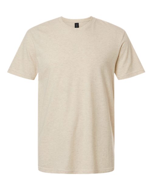 Unisex Softstyle® T-Shirt - Heather Oatmeal Front