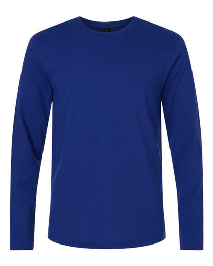 Gildan Unisex Softstyle® Long Sleeve T-Shirt - Fan Deep Royal Front