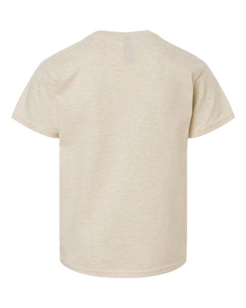 Youth Softstyle® T-Shirt - Heather Oatmeal Back