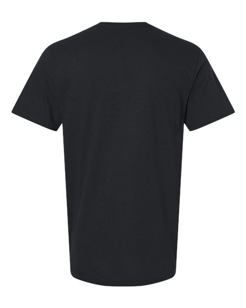 Unisex Softstyle® Plasma Print T-Shirt - Black Back