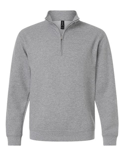 Gildan Unisex Heavy Blend™ Quarter-Zip Sweatshirt - Sport Grey Front