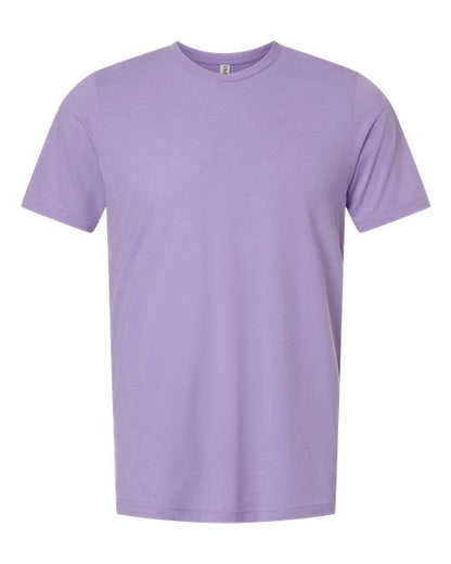 Tultex Unisex Combed CVC T-Shirt - Heather Lavender Front