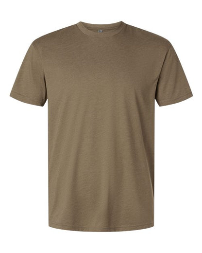 Next Level Unisex CVC Tee - Heather Coyote Brown Front