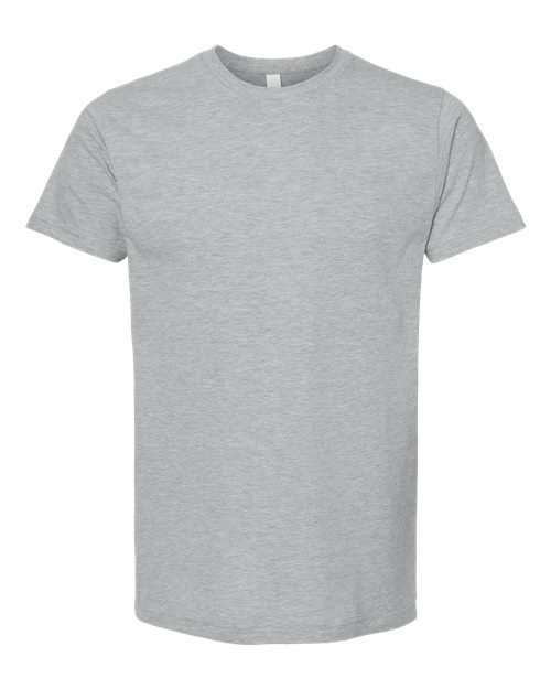 M&O Unisex ACE Cotton T-Shirt - Athletic Grey Front