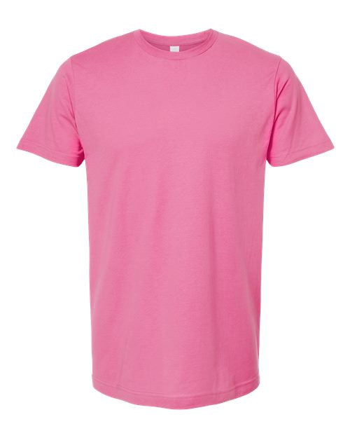 M&O Unisex ACE Cotton T-Shirt - Azalea Front
