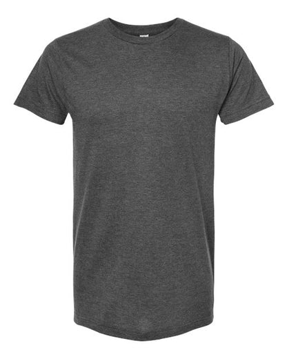 M&O Unisex ACE Cotton T-Shirt - Dark Heather Front