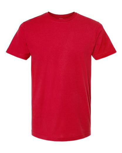 M&O Unisex ACE Cotton T-Shirt - Deep Red Front