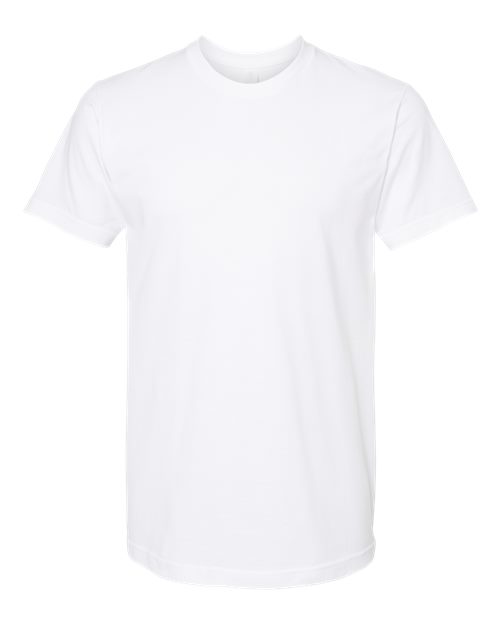 M&O Unisex ACE Cotton T-Shirt - White Front