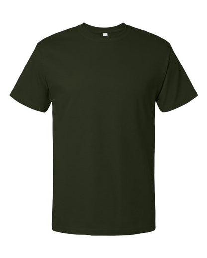 M&O Youth ACE Cotton T-Shirt - Forest Green Front