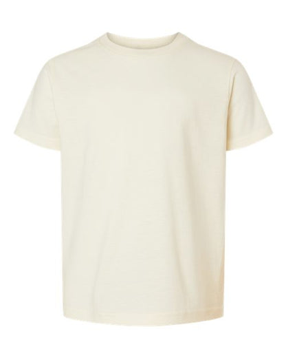 M&O Youth ACE Cotton T-Shirt - Natural Front