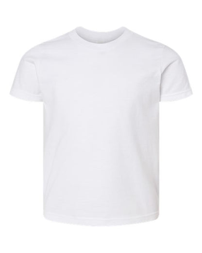M&O Youth ACE Cotton T-Shirt - White Front