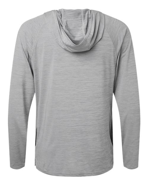 Paragon Unisex Performance Hooded Long Sleeve T-Shirt - Back
